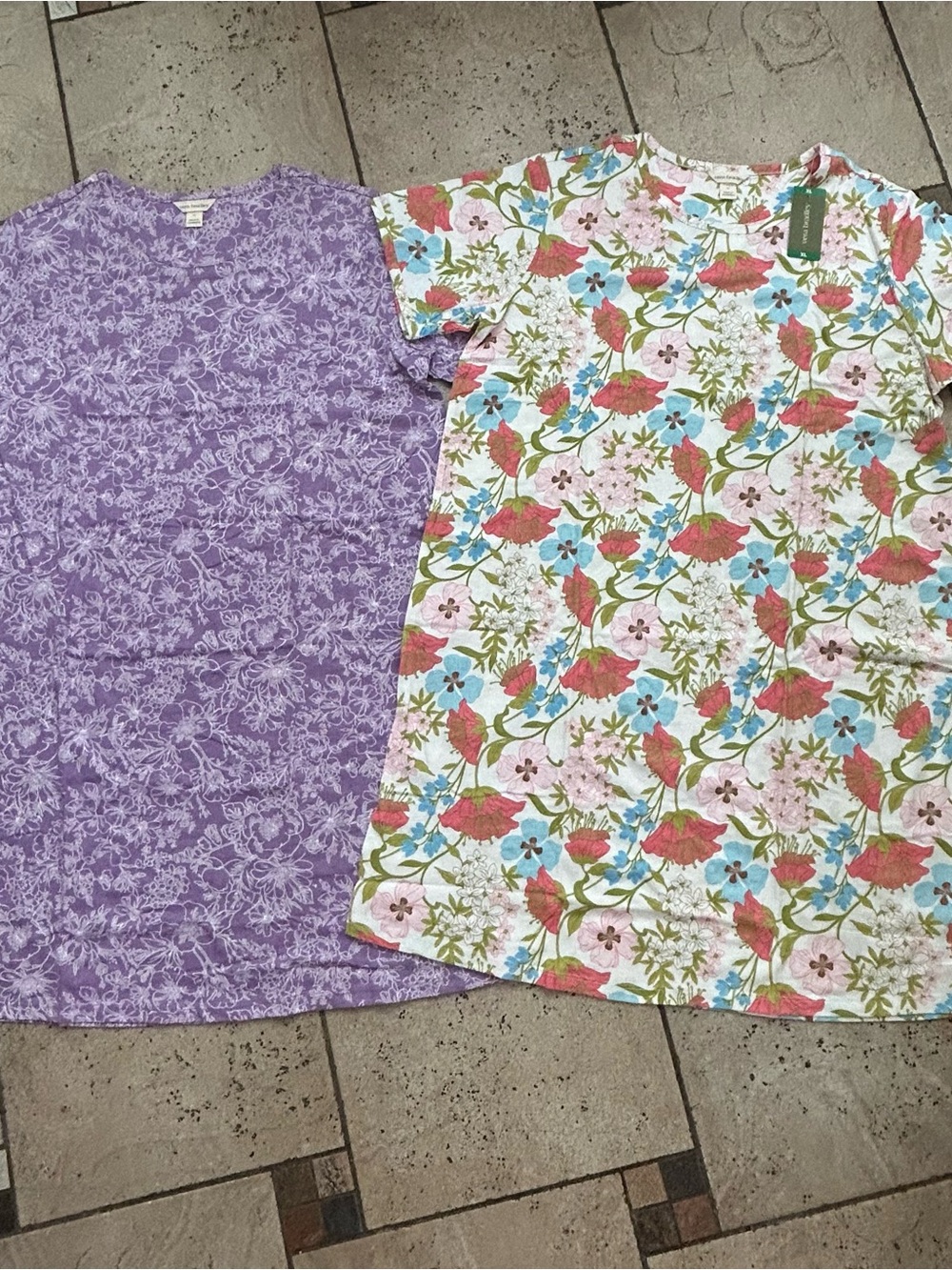 NWT Vera Bradley women 100% cotton sleep dress 2 pack - Picture 13 of 14